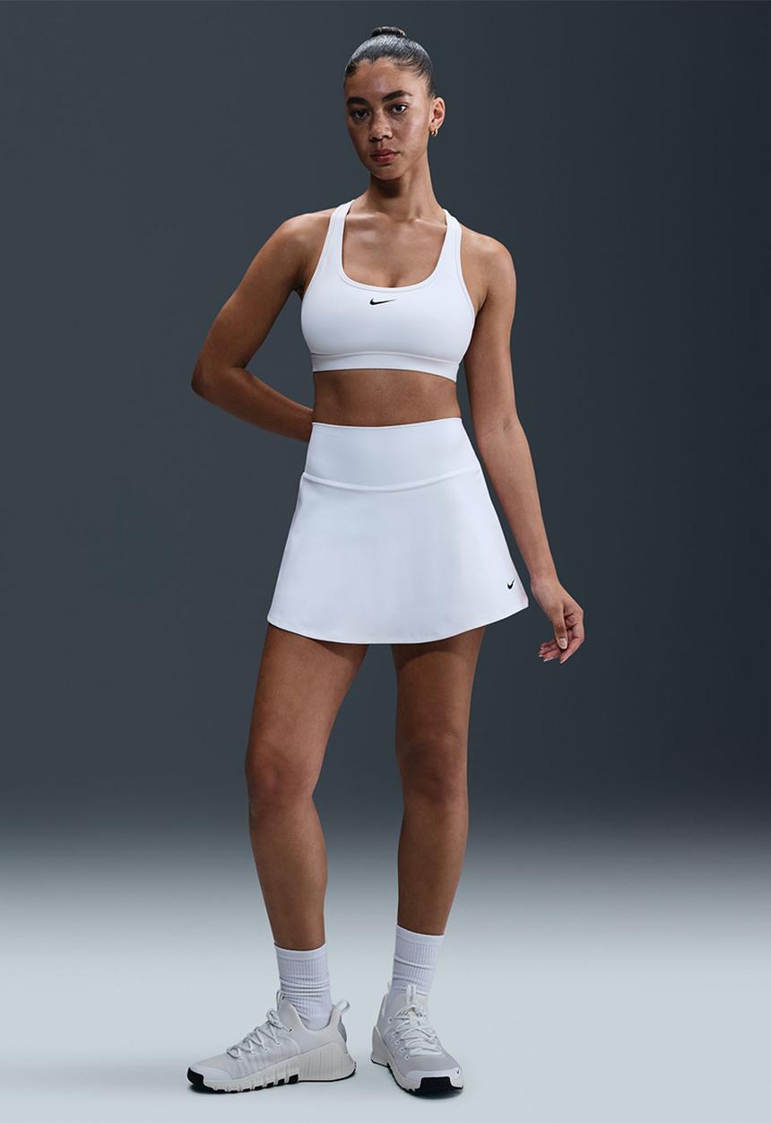 Nike - Dri-Fit High-Waisted Skirt - White