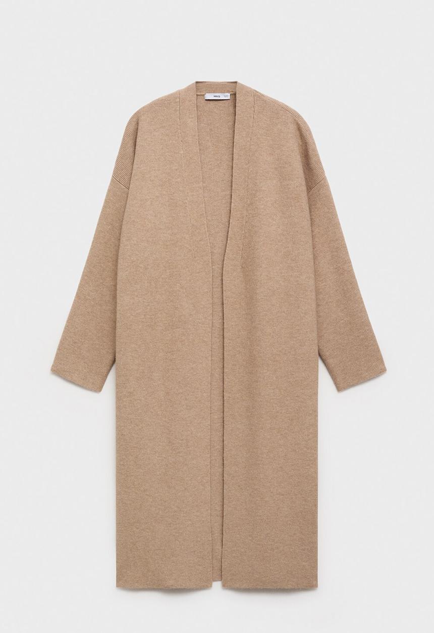 MANGO - Coat Ringon - Light/Pastel Gray