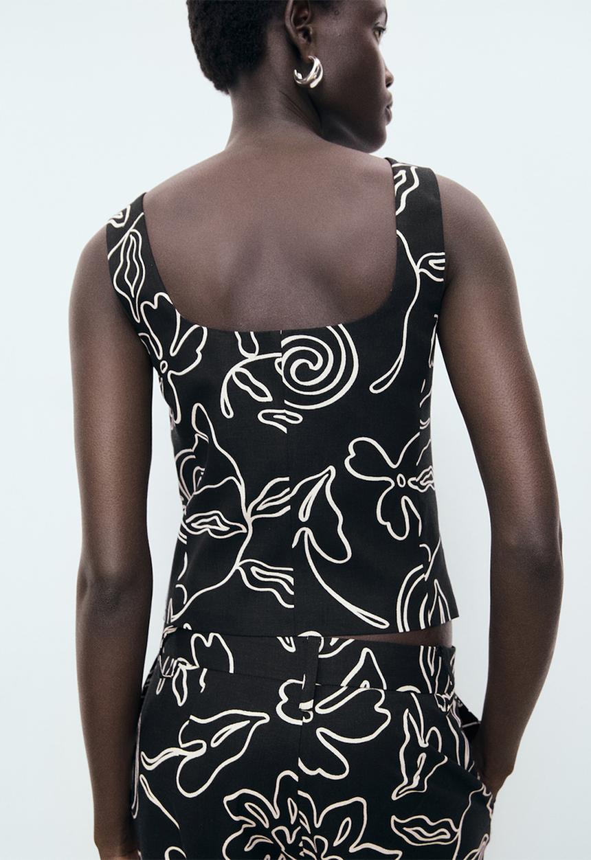 MANGO - Top Liza - Black