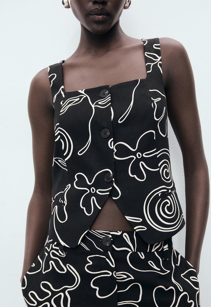 MANGO - Top Liza - Black