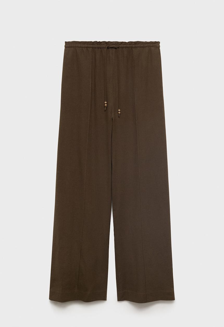 MANGO - Trousers Scott - Medium Brown
