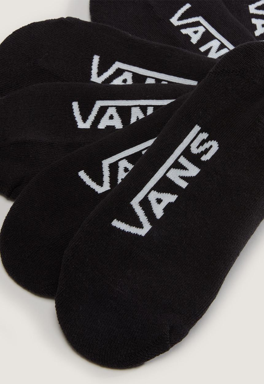 Vans - Classic No Show 3 Pack - Black