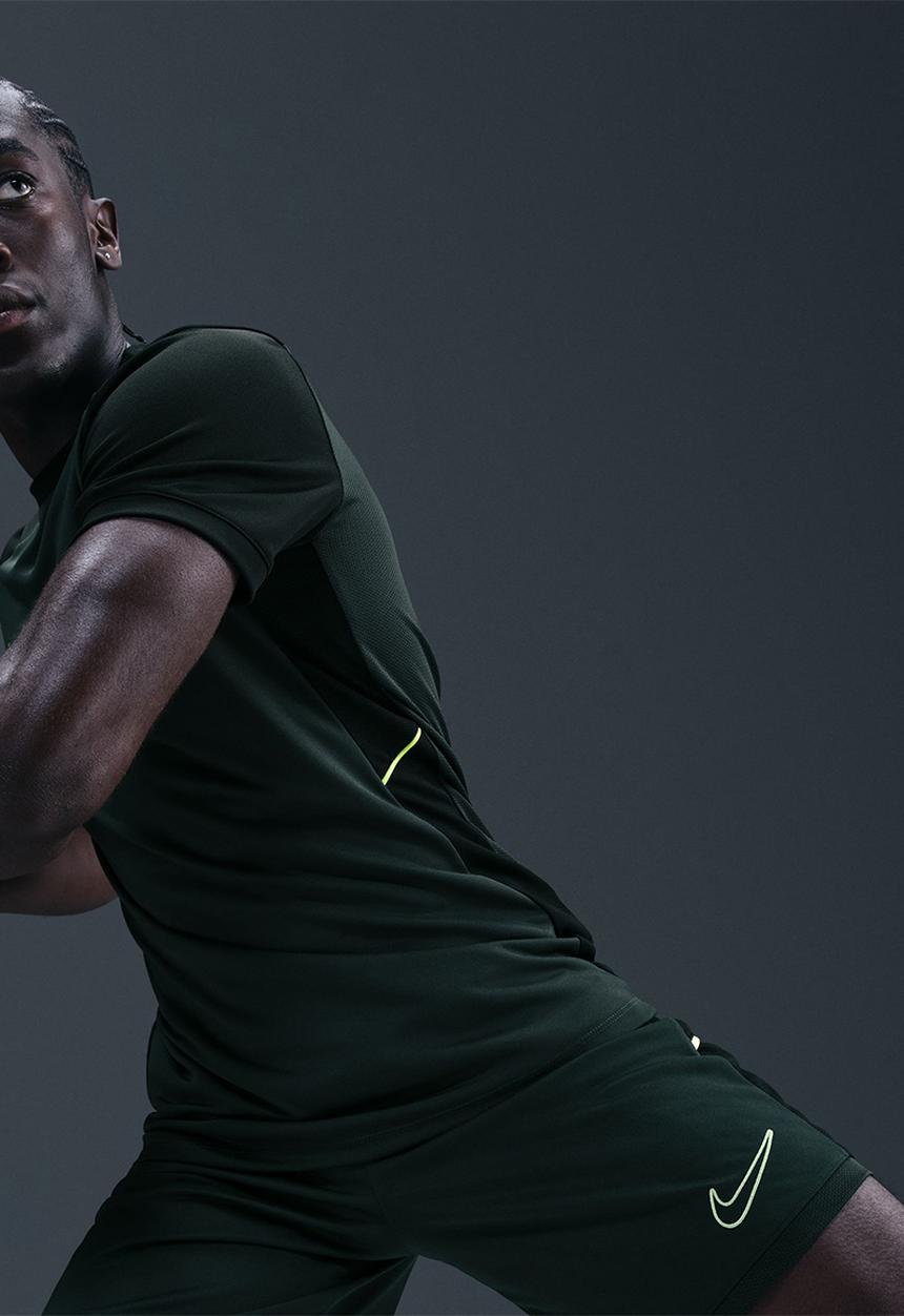 Nike - Dri-FIT Academy25 Shorts - Seaweed/Black/Limelight