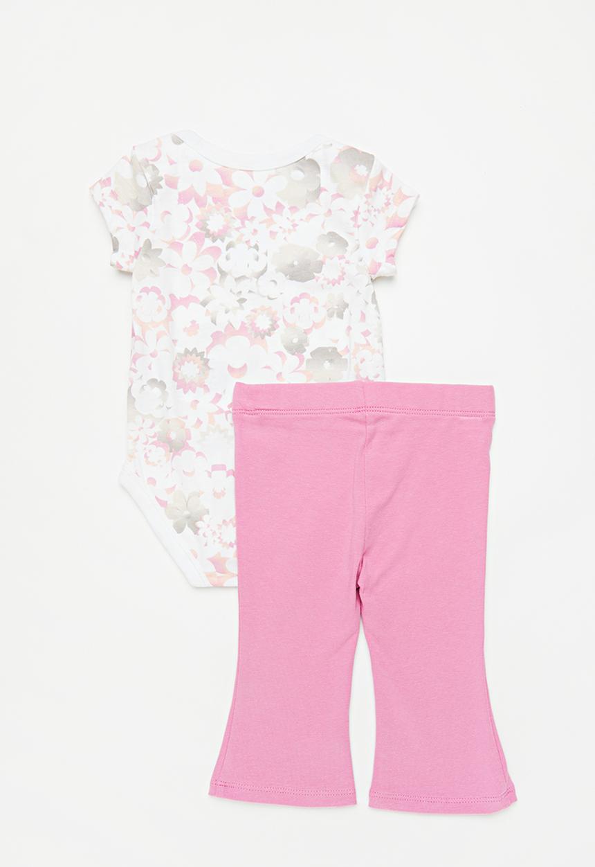 Nike - Nike bodysuit pant set - magic flamingo