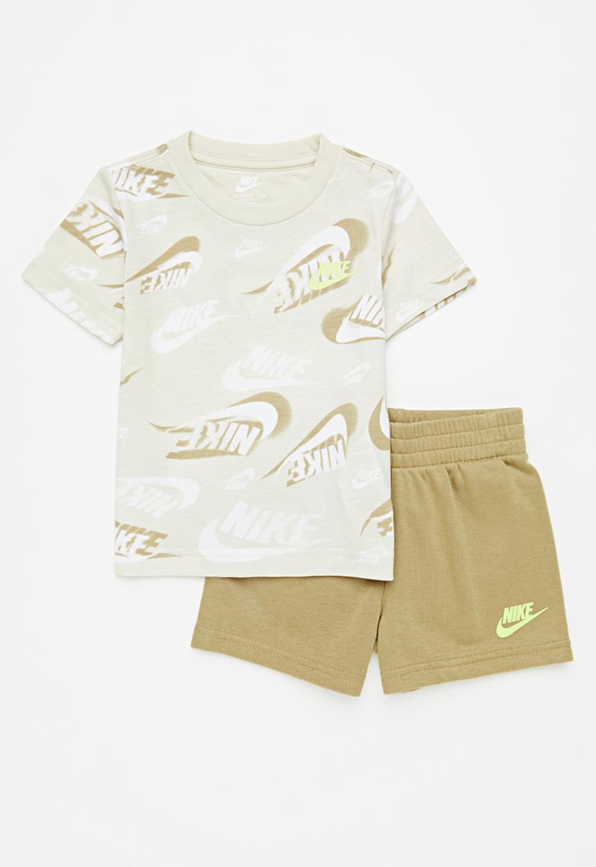 Nike - Nike knit short set - parachute beige