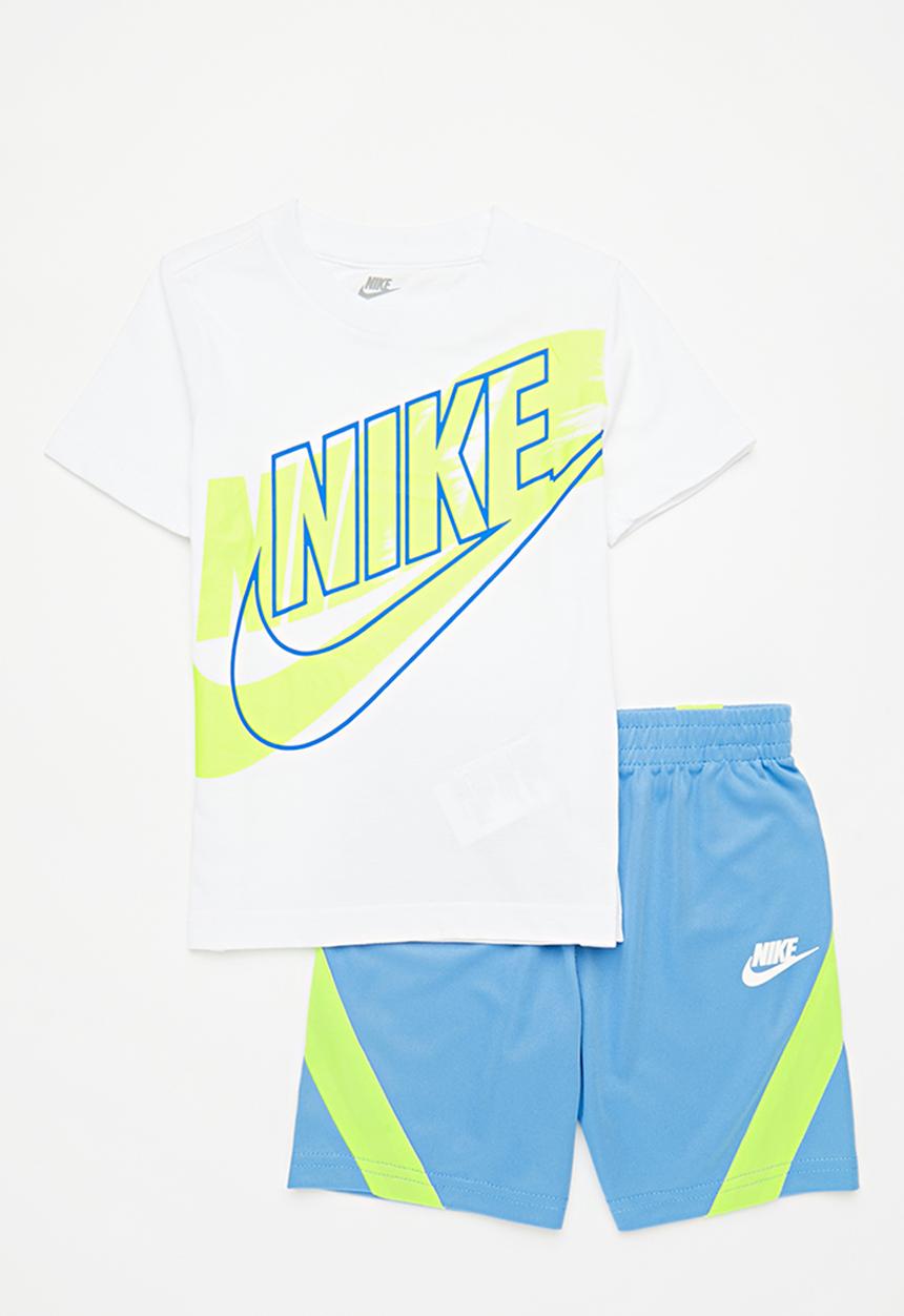 Nike - Nike knit short set - blue beyond