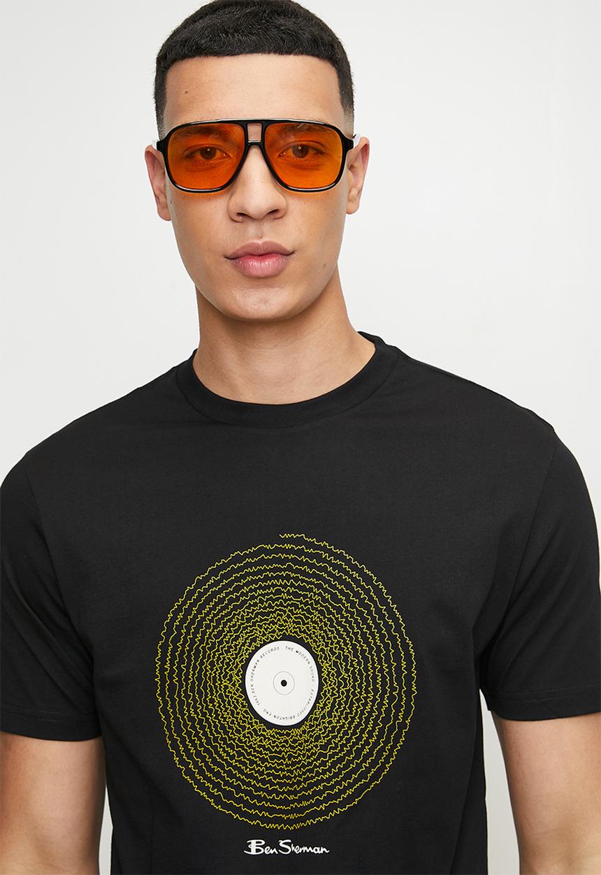 Ben Sherman - Sound Wave Record - Black