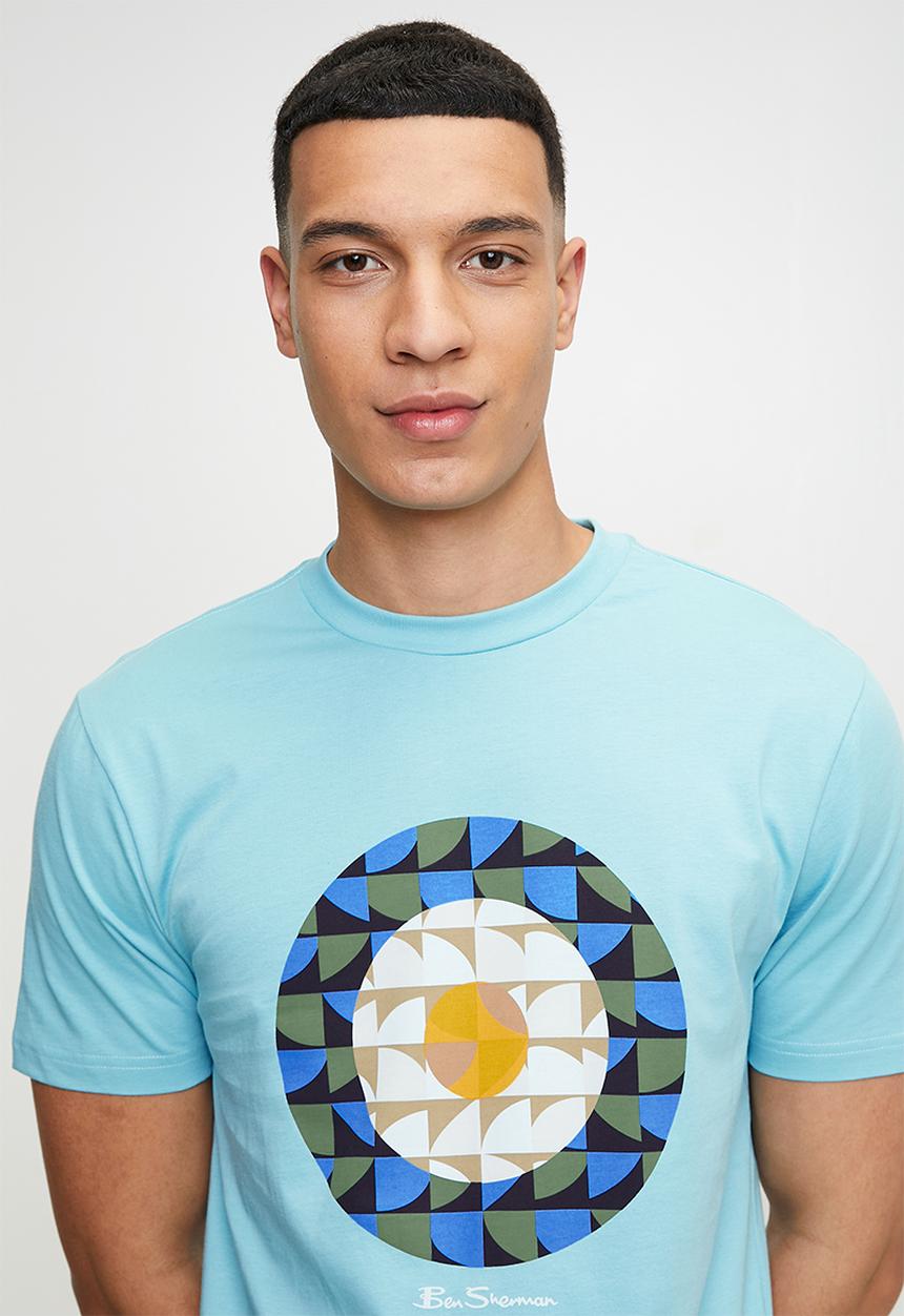 Ben Sherman - Geo Target - Retro Blue