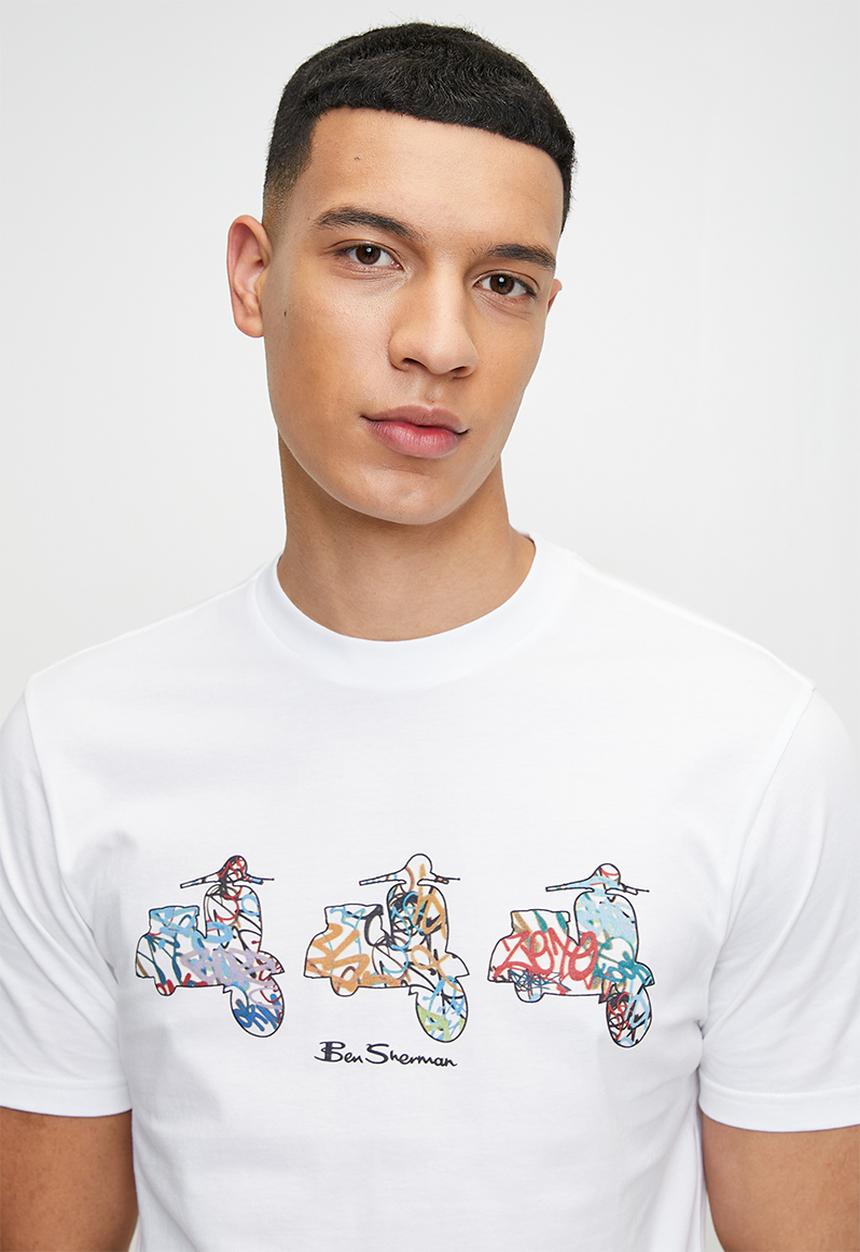 Ben Sherman - Scooter Spray - White