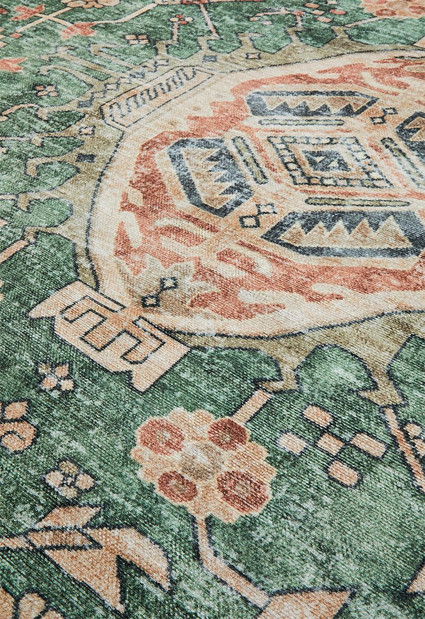 Eve Mystic Antique Rug Green