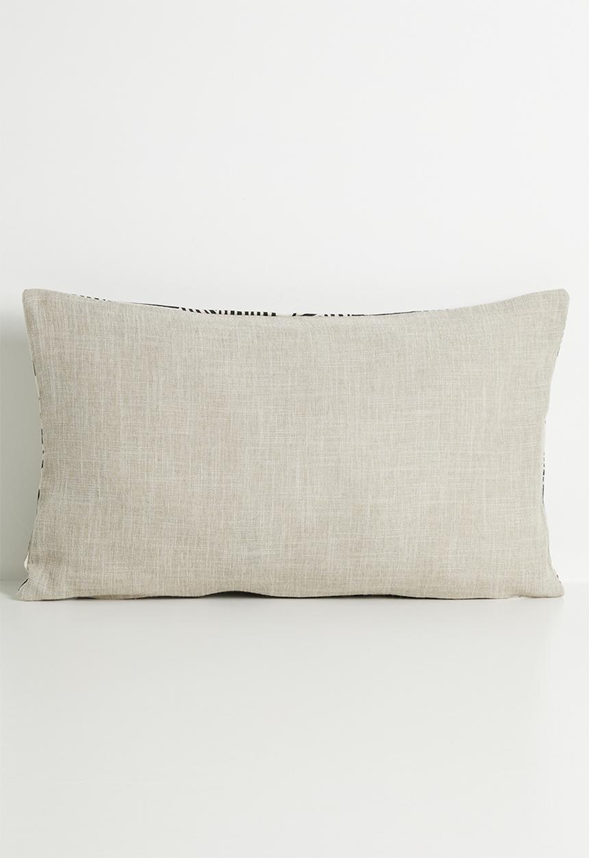 Hertex Fabrics - Sutherland cushion cover - Black