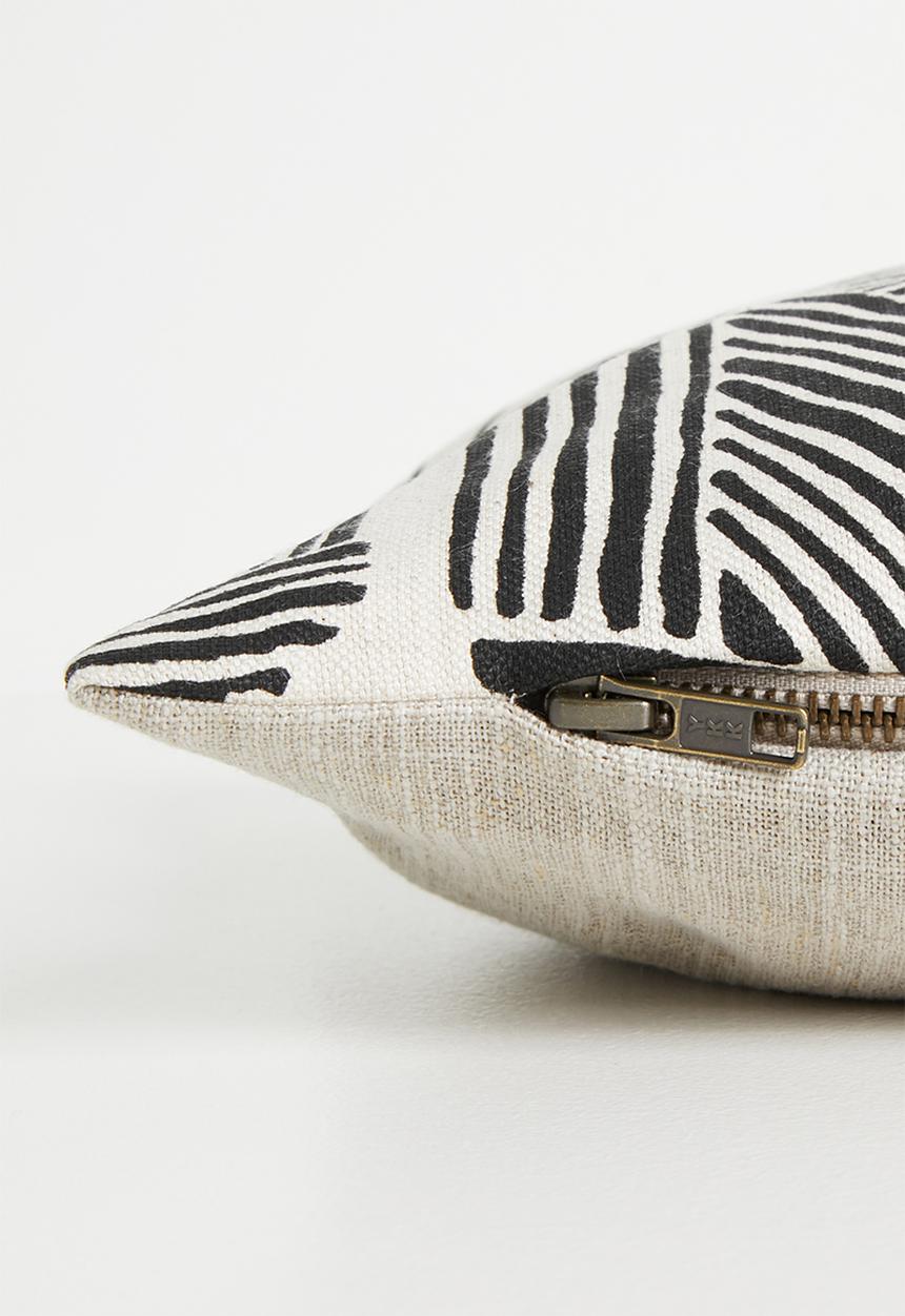 Hertex Fabrics - Sutherland cushion cover - Black