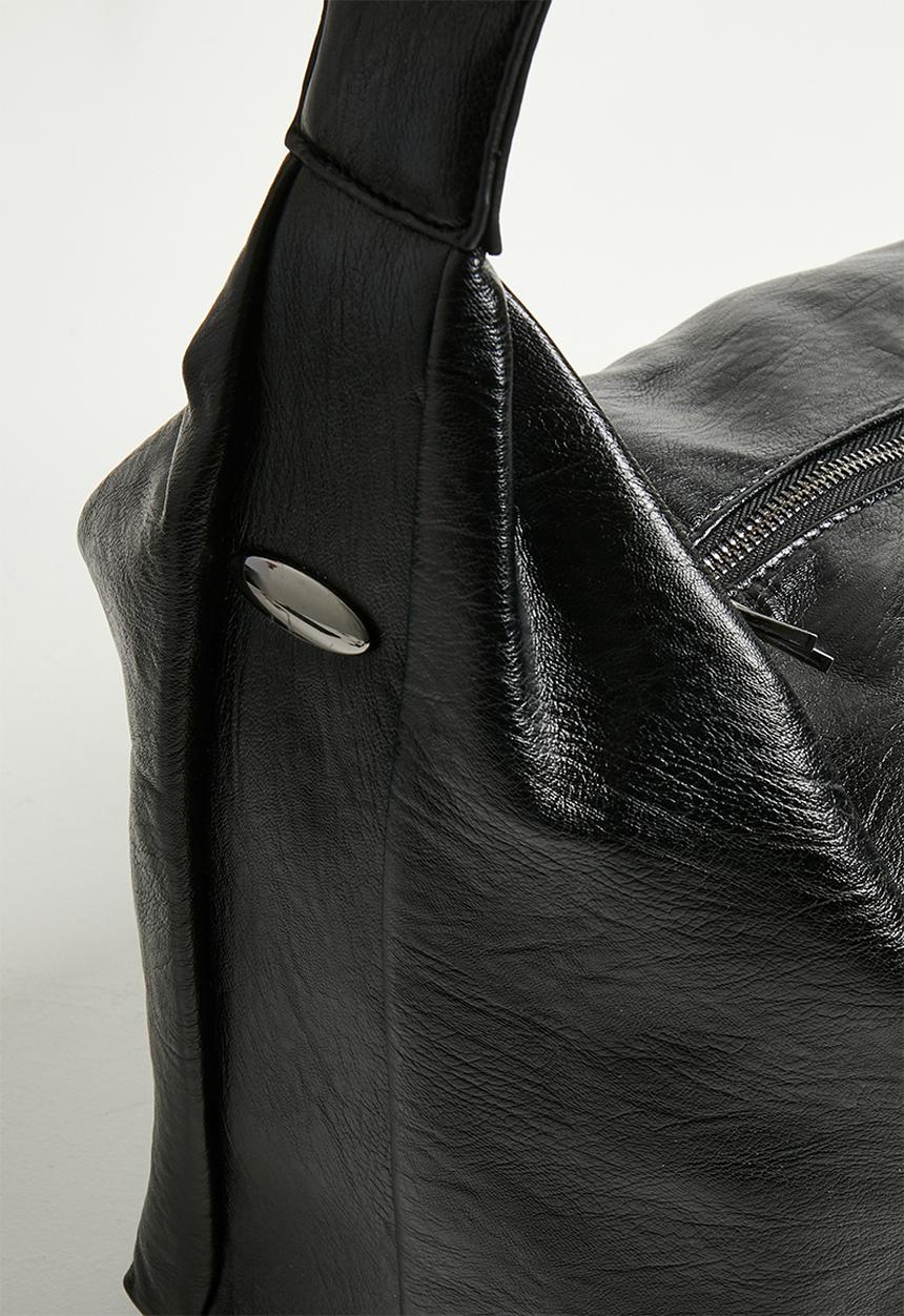 Tessa Design - Primrose slouch tote bag-black