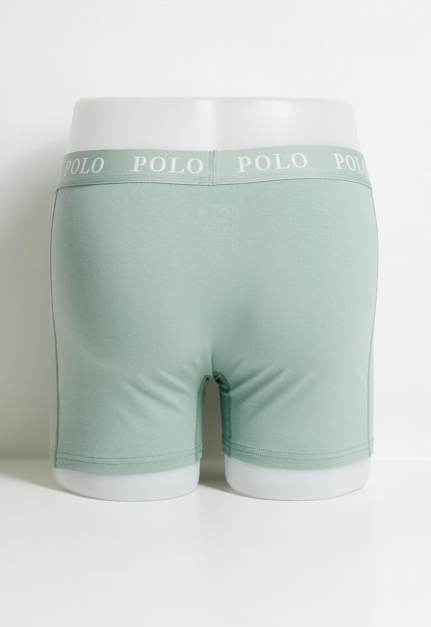 POLO - MULTI 2PACK BOXER - Burgundy & Green