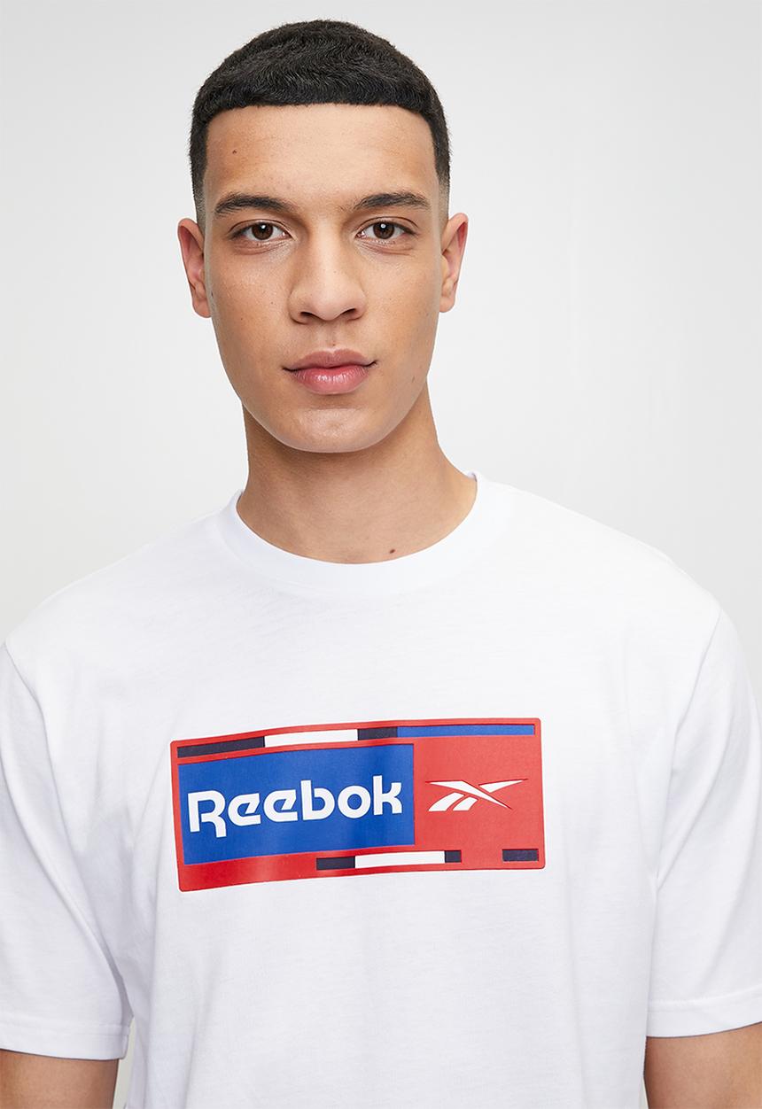 Reebok - Cameron Short sleeve Crew neck Tee - White