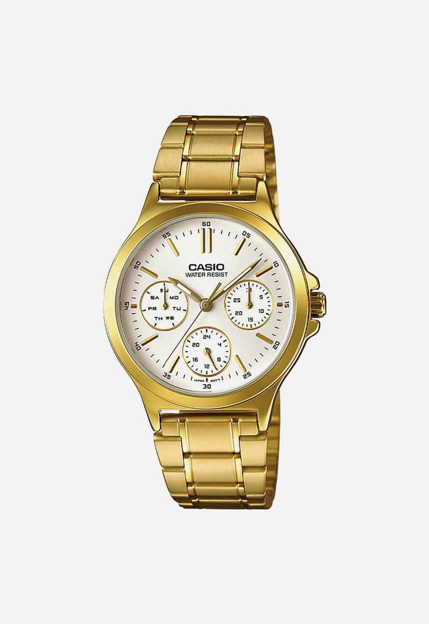 Casio - Analogue LTP-V300G-7AUDF- gold