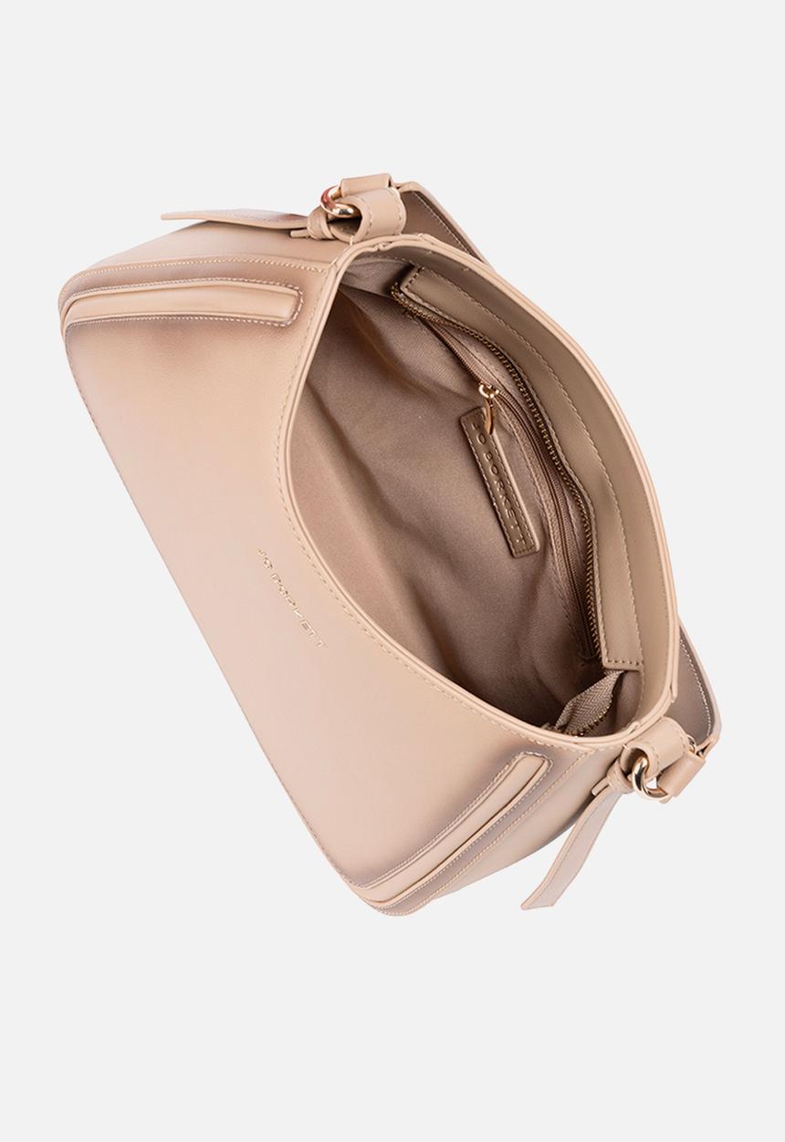 Jo Borkett - JO Borkett Kai shoulderbag-Tan