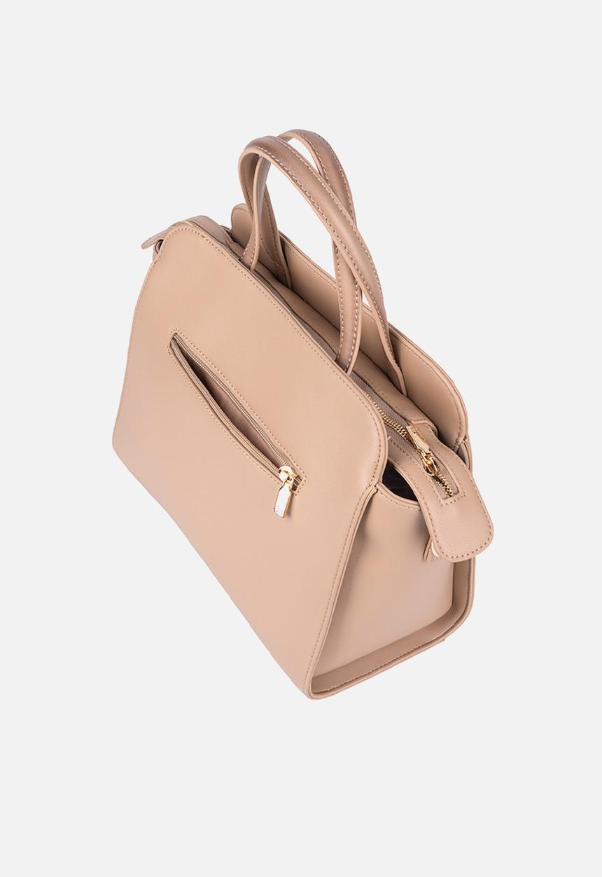 Jo Borkett - JO Borkett Kai top handlebag-Tan