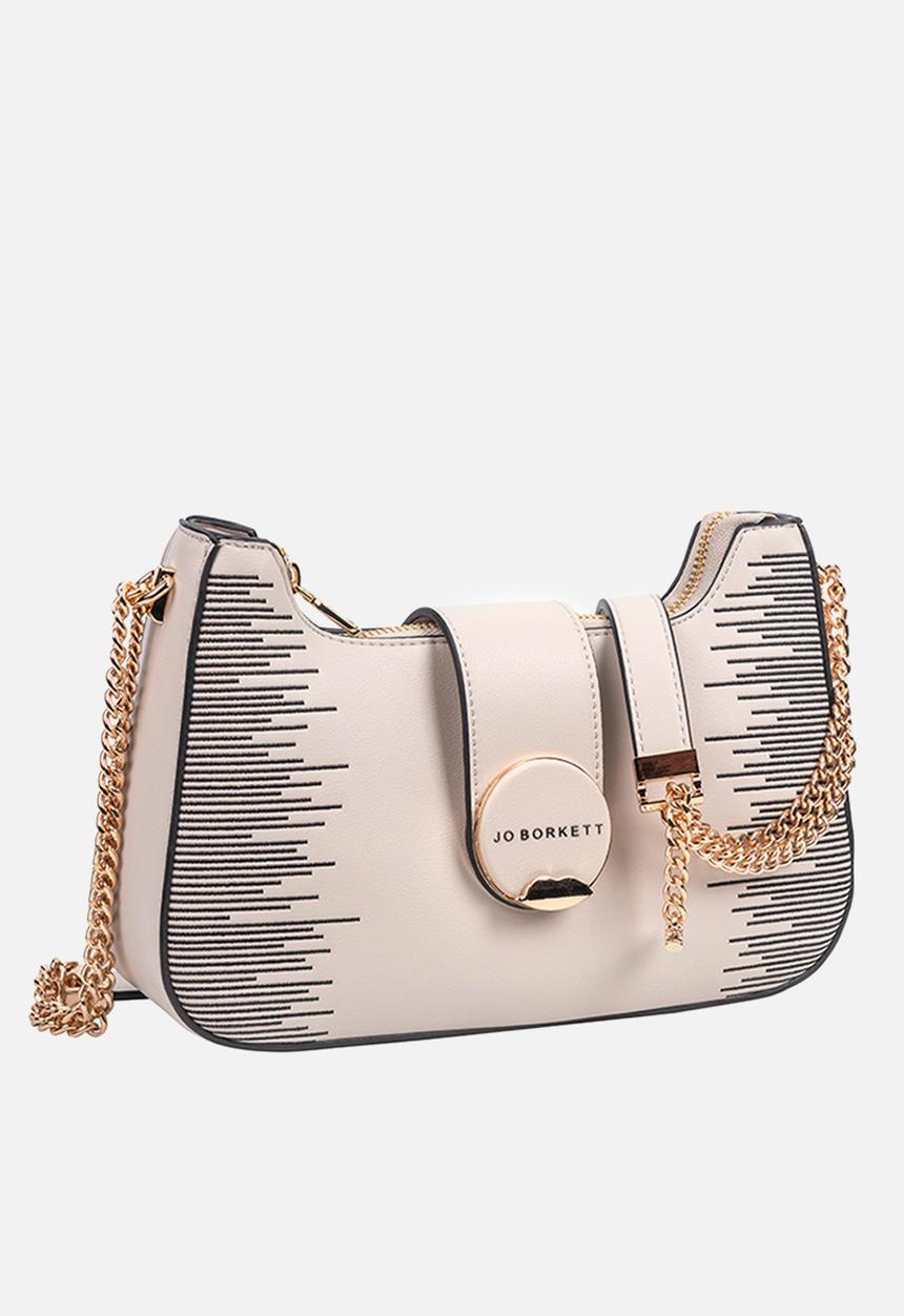 Jo Borkett - JO Borkett Teardrop Shoulder bag-Off-White
