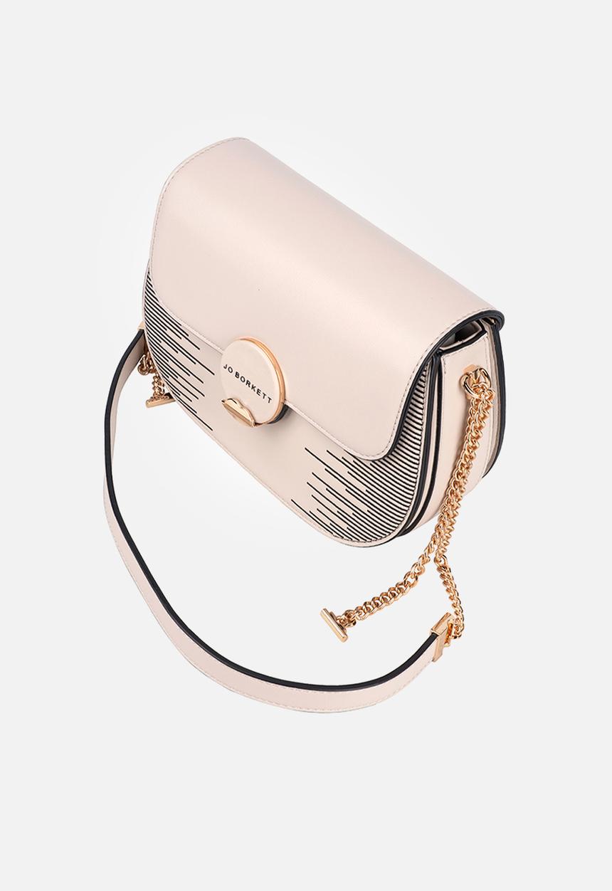 Jo Borkett - JO Borkett Teardrop crossbody bag-Off-White