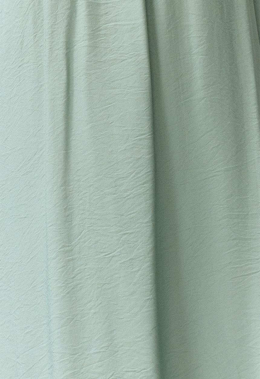 Trendyol - Gather Detailed Aerobin Dress - Khaki