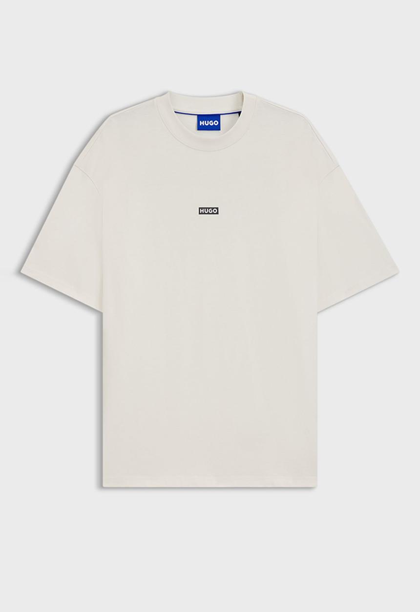 HUGO - Nalono T Shirt - Cream