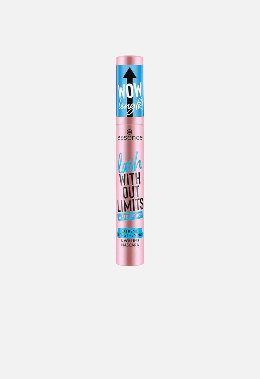 essence - Lash WITHOUT LIMITS WATERPROOF Extreme Lengthening & Volume Mascara - 03 Black Waterproof