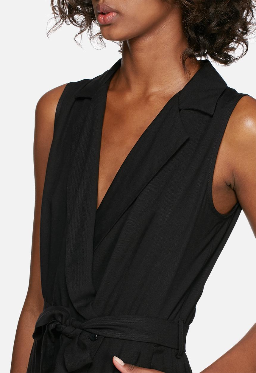 dailyfriday - Wrap playsuit with tie