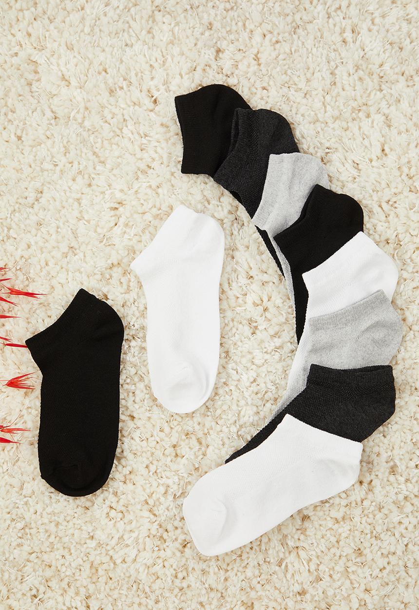 Trendyol - 10 pack socket length knitted socks - multi