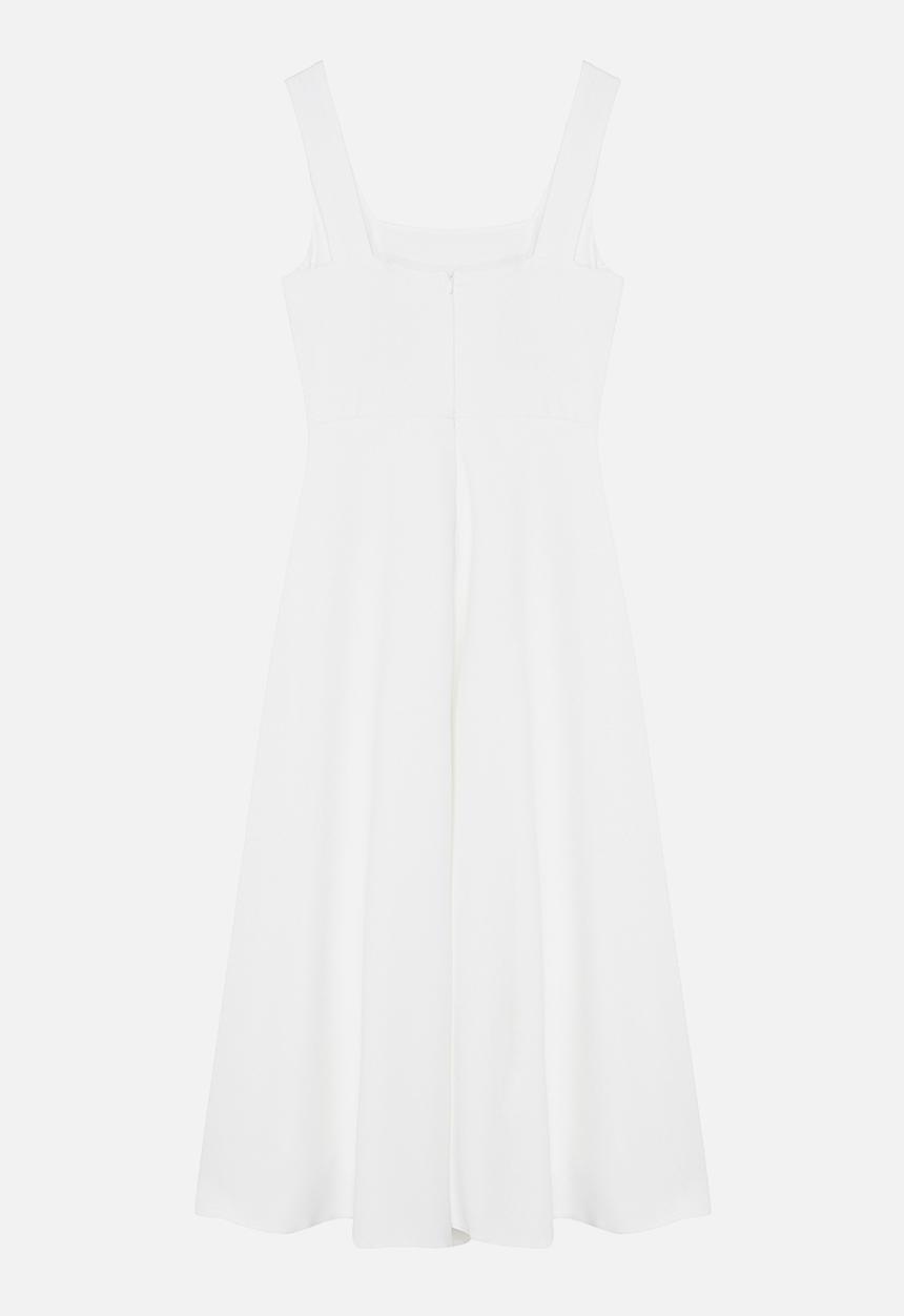 Trendyol - A-Cut Woven Wedding/Marriage Elegant Evening Dress - White
