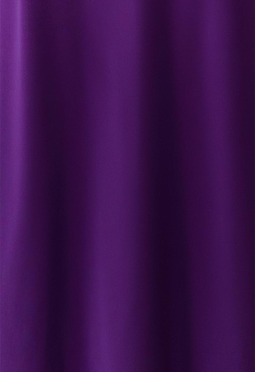 Trendyol - Short sleeve bodycone/fitting crew neck stretchy knitted maxi pencil dress - purple