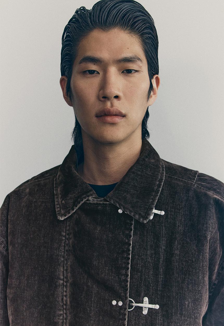 H&M - H&M Atelier: Brushed twill workwear jacket - brown