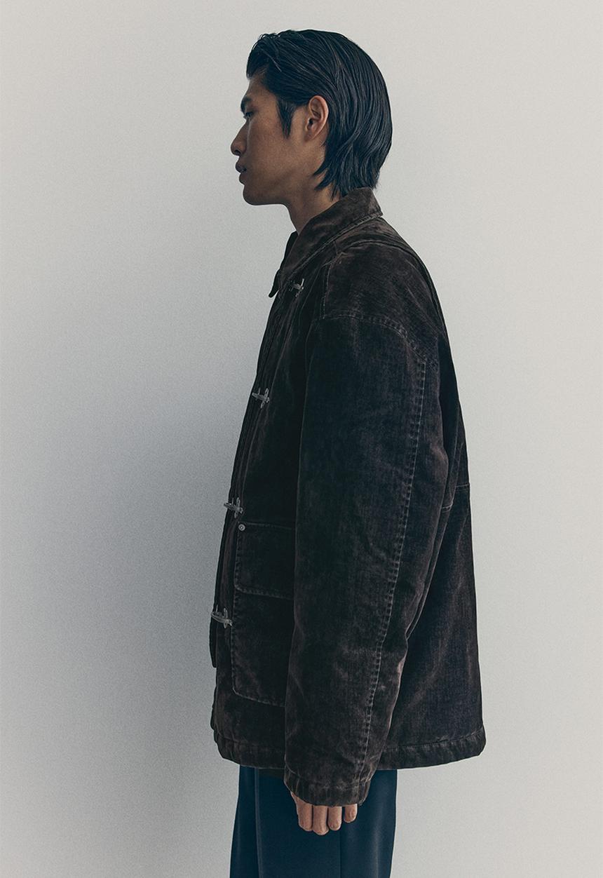 H&M - H&M Atelier: Brushed twill workwear jacket - brown