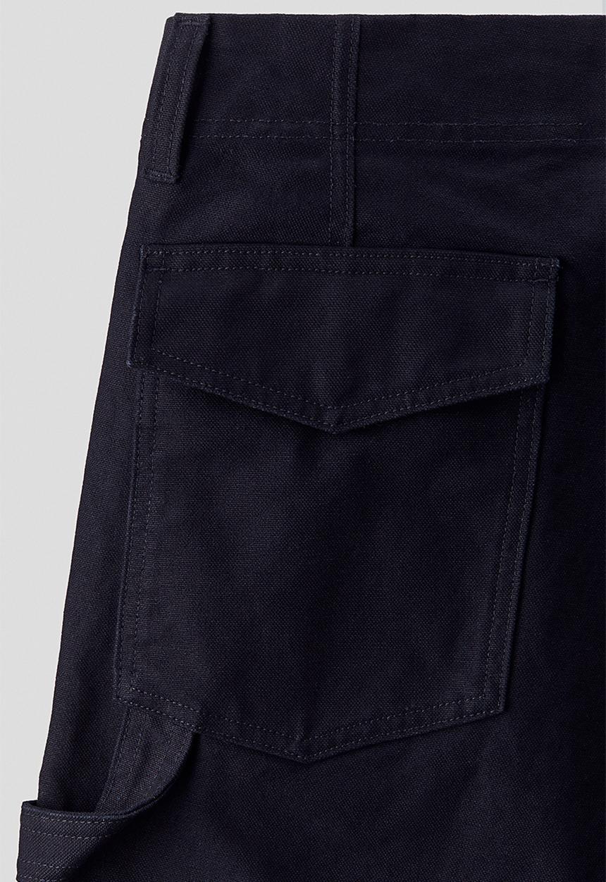 H&M - H&M Atelier: 5-pocket carpenter trousers - black