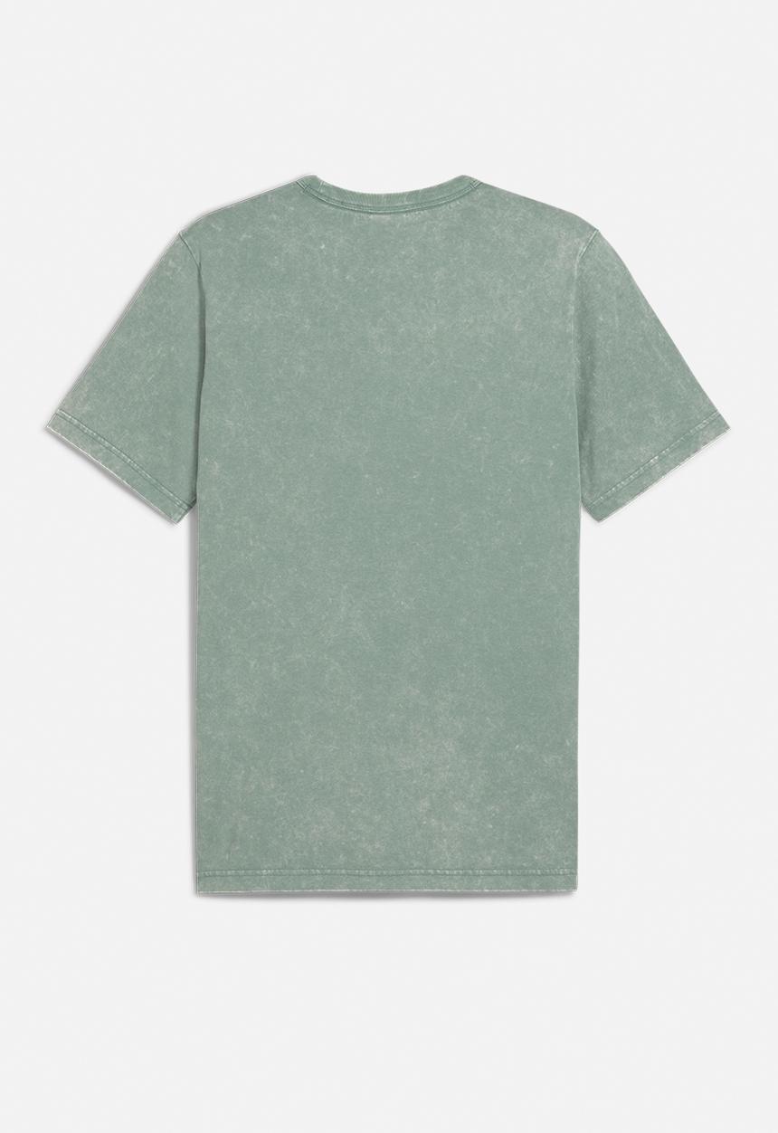PUMA - PUMA CLASS Washed Tee Green Moon