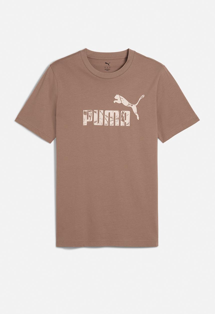 PUMA - GRAPHICS No.1 Logo Tee Totally Taupe