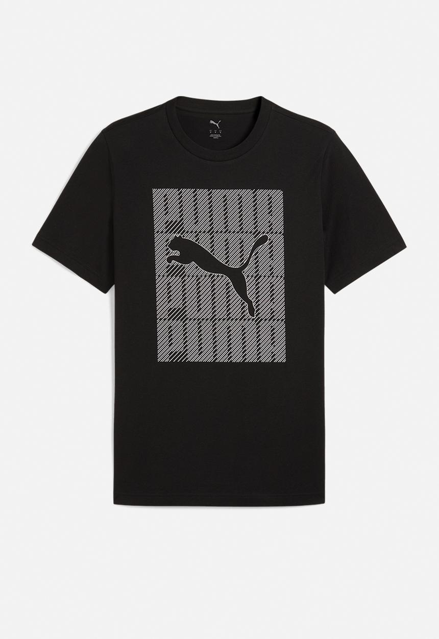 GRAPHICS Puma Wording Tee M PUMA Black