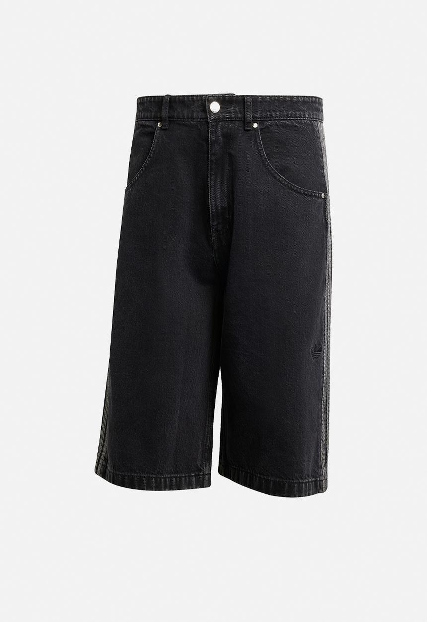 adidas Originals - Adicolor Denim Firebird Shorts - Black