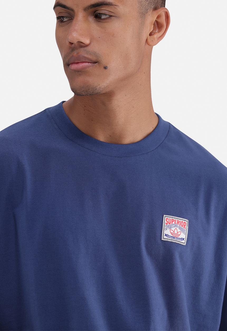 adidas Originals - Org Washbash Tee - Uniform blue