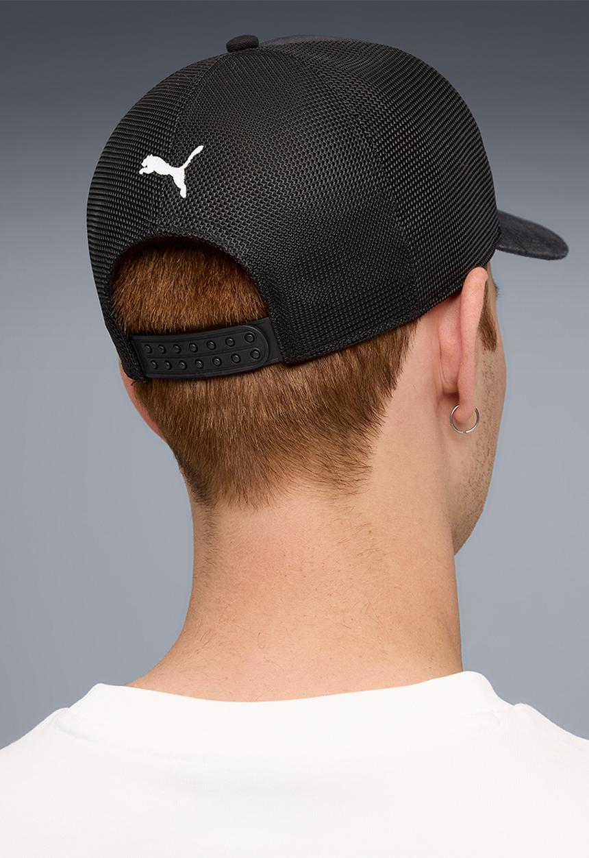 PUMA - Pl Targa Trucker Cap - Puma Black-Aop
