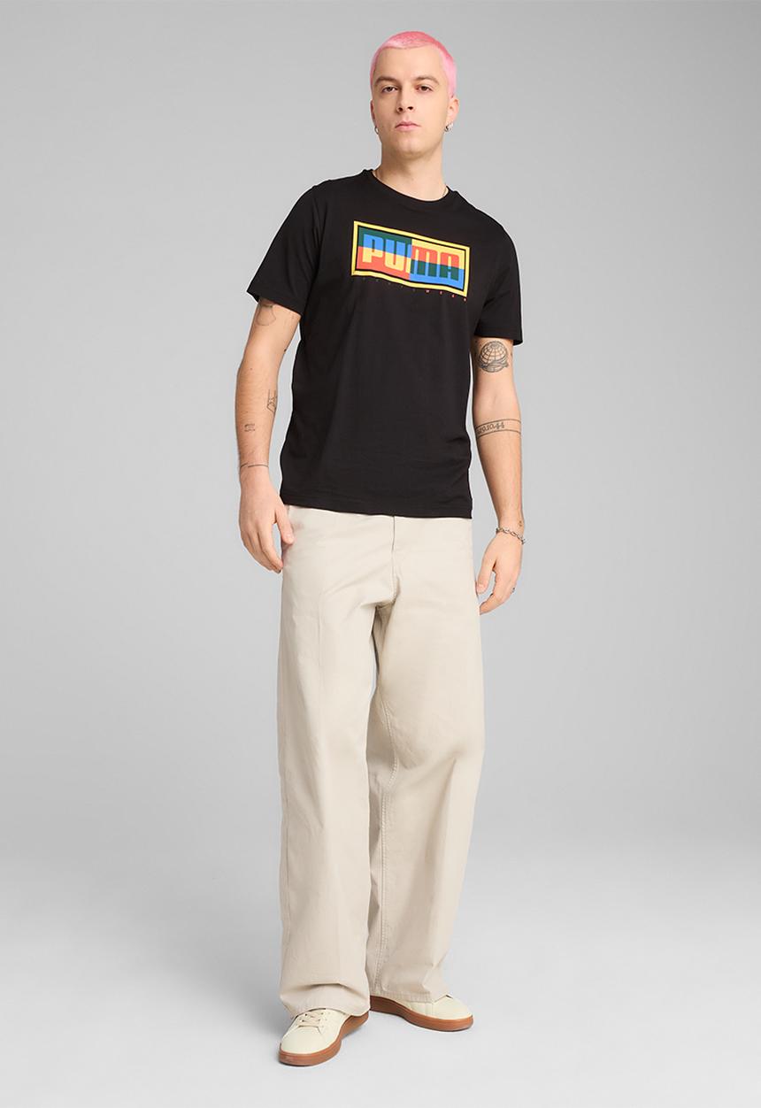 PUMA - GRAPHICS Puma Box Tee M PUMA Black