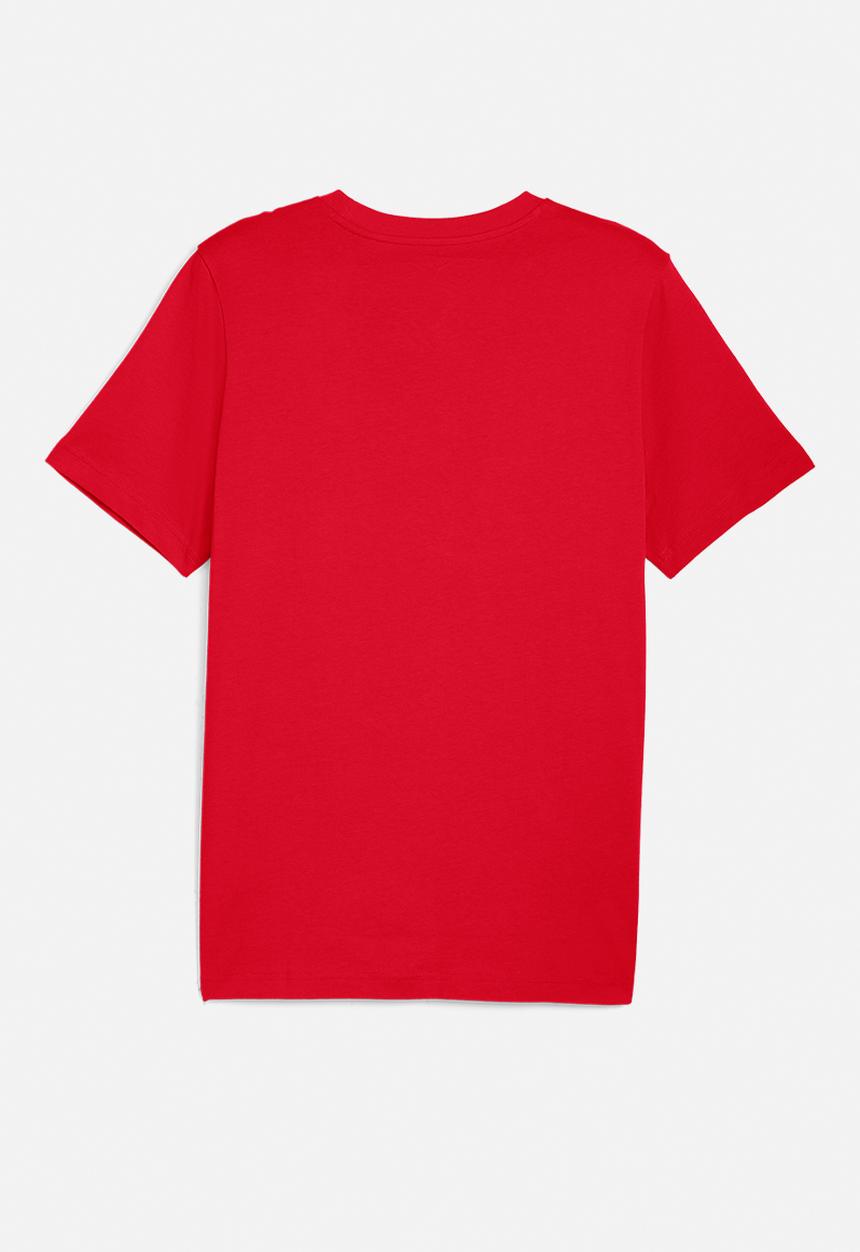 PUMA - GRAPHIC Cat Logo Tee M For All Time Red