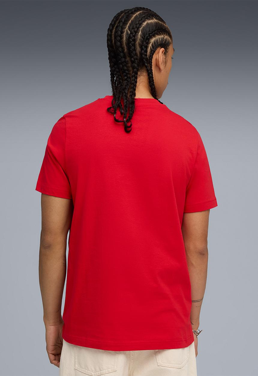 PUMA - GRAPHIC Cat Logo Tee M For All Time Red