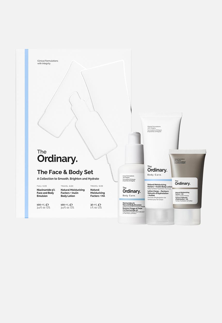 The Ordinary. - The Face & Body Set