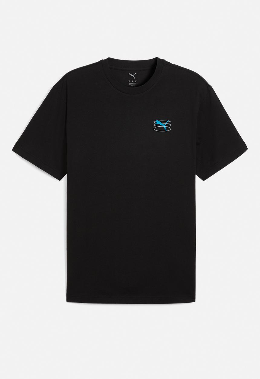 PUMA - GRAPHIC Grid Tee M PUMA Black
