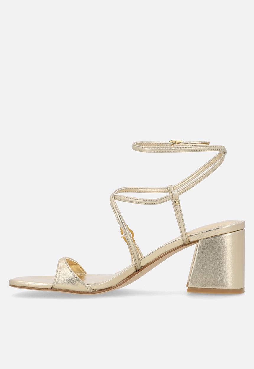 GUESS - Nappa  ankle-strap - gold