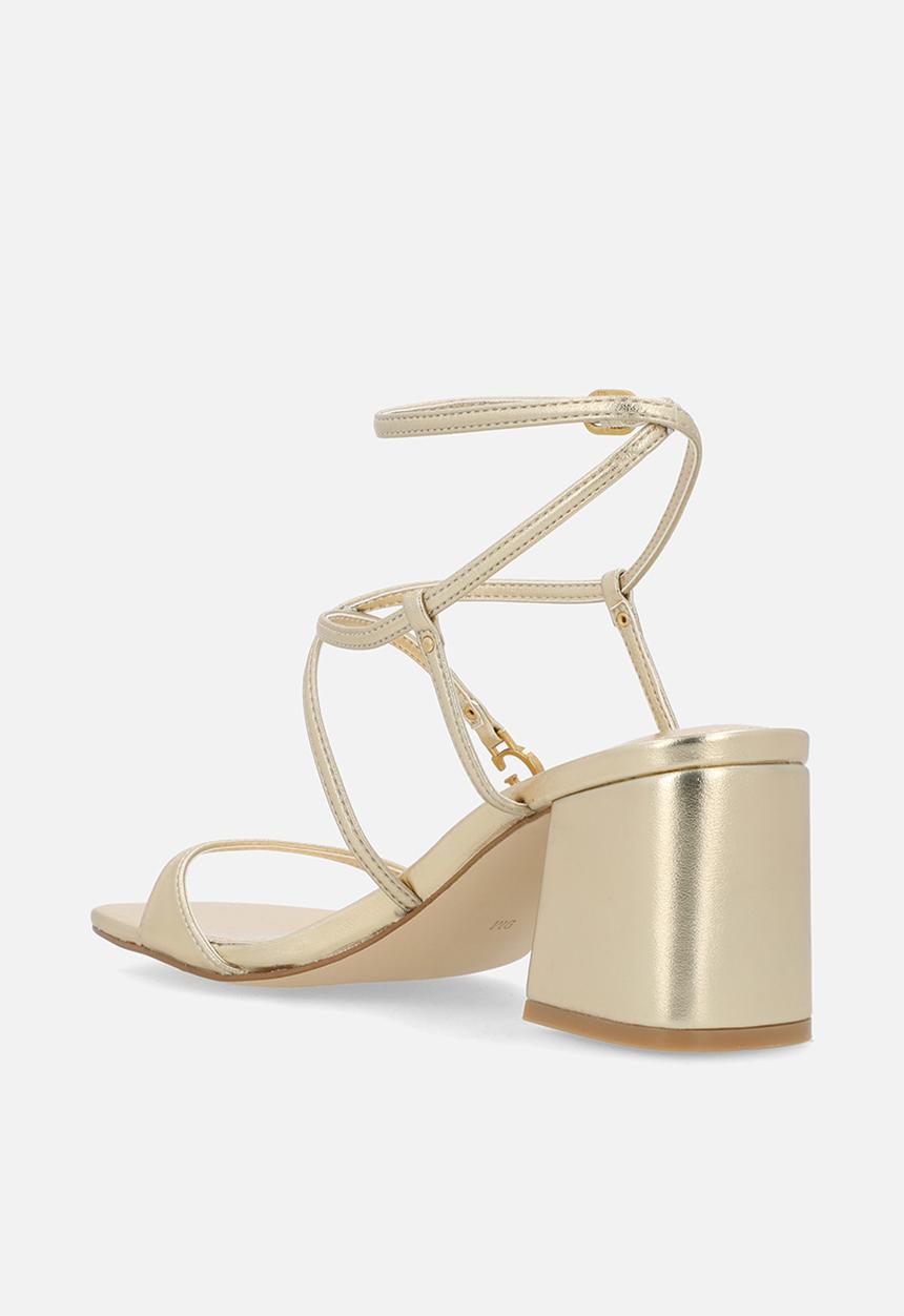 GUESS - Nappa  ankle-strap - gold