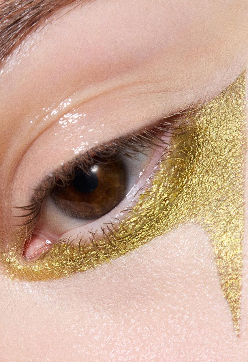 MAC - DAZZLE Metallic Single Eye Shadow Compact  - Joie De Glitz