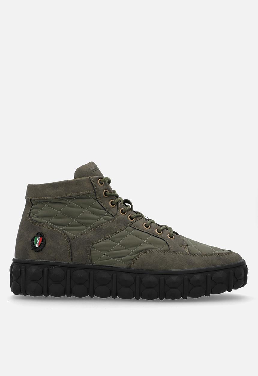 MAZERATA - PIGALE 9 Faux Nubuck / Nylon - Olive