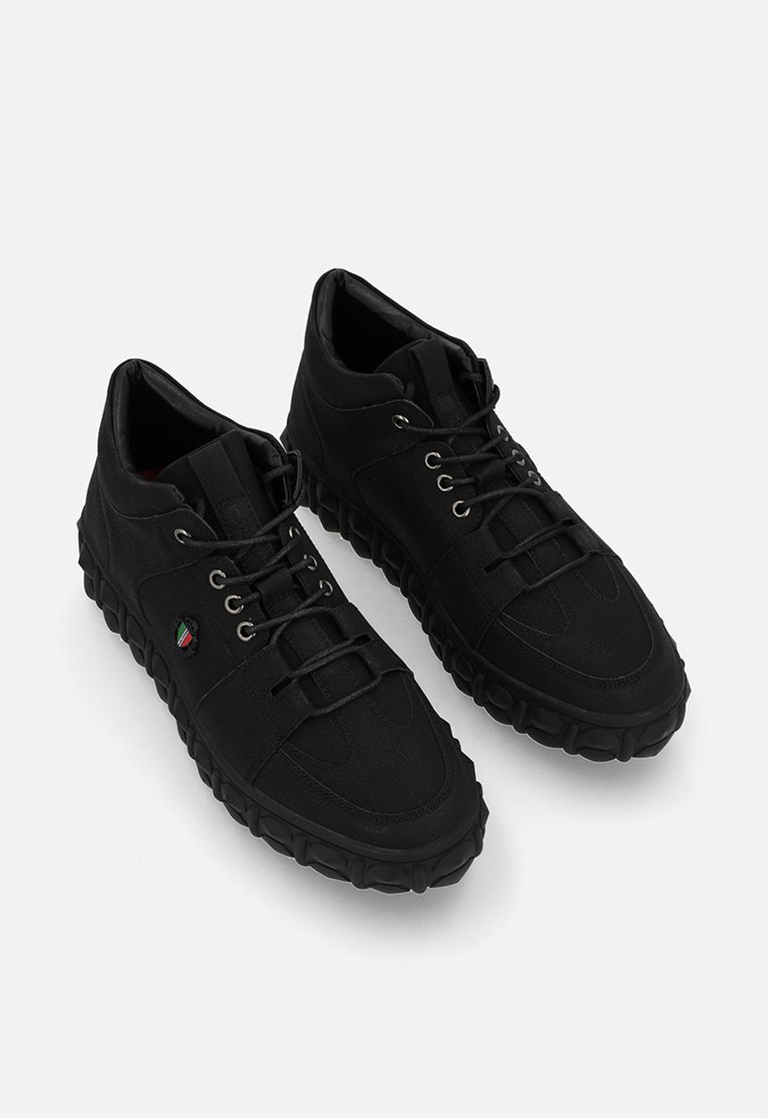 MAZERATA - PIGALE 1 Faux Nubuck - Black